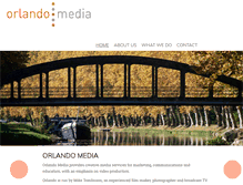 Tablet Screenshot of orlandomedia.co.uk